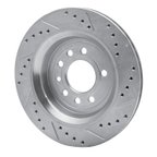 Dynamic Friction 631-65020L Disc Brake Rotor - Rear Left - view 4