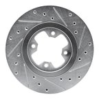 Dynamic Friction 631-67008L Disc Brake Rotor - Front Left - view 5