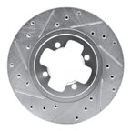 Dynamic Friction 631-67008L Disc Brake Rotor - Front Left - view 1