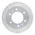Dynamite Friction 631-67083L Disc Brake Rotor - Rear Left - view 1