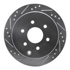Dynamite Friction 631-67094L Disc Brake Rotor - Rear Left - view 1