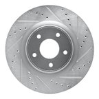 Dynamite Friction 631-67105R Disc Brake Rotor - Front Right - view 1