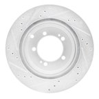 Dynamic Friction 631-72032R Disc Brake Rotor - Rear Right - view 5
