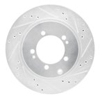 Dynamic Friction 631-72032R Disc Brake Rotor - Rear Right - view 1