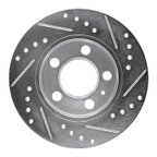 Dynamite Friction 631-73025L Disc Brake Rotor - Rear Left - view 5