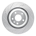 Dynamite Friction 631-73039L Disc Brake Rotor - Rear Left - view 1