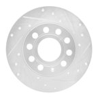 Dynamite Friction 631-74027R Disc Brake Rotor - Rear Right - view 1