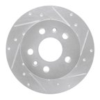 Dynamic Friction 631-74036R Disc Brake Rotor - Front Right - view 1
