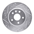 Dynamic Friction 631-74037L Disc Brake Rotor - Front Left - view 1