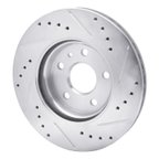 Dynamic Friction 631-74037L Disc Brake Rotor - Front Left - view 4