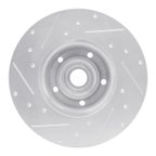 Dynamic Friction 631-74037R Disc Brake Rotor - Front Right - view 5