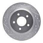 Dynamite Friction 631-75017L Disc Brake Rotor - Front Left - view 1