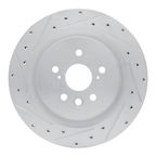 Dynamite Friction 631-75065L Disc Brake Rotor - Rear Left - view 1
