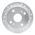 Dynamic Friction 631-76023R Disc Brake Rotor - Rear Right - view 1