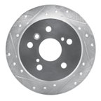 Dynamite Friction 631-76054L Disc Brake Rotor - Rear Left - view 1