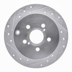 Dynamite Friction 631-76069L Disc Brake Rotor - Rear Left - view 1