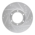 Dynamite Friction 631-76107R Disc Brake Rotor - Front Right - view 1