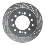 Dynamite Friction 631-76127R Disc Brake Rotor - Rear Right - view 1