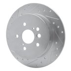 Dynamite Friction 631-76132L Disc Brake Rotor - Rear Left - view 2