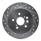 Dynamite Friction 631-76132L Disc Brake Rotor - Rear Left - view 1