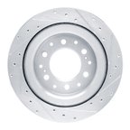 Dynamite Friction 631-76163L Disc Brake Rotor - Rear Left - view 5