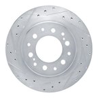 Dynamite Friction 631-76163L Disc Brake Rotor - Rear Left - view 1