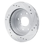 Dynamic Friction 631-80008L Disc Brake Rotor - Rear Left - view 4