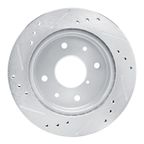 Dynamic Friction 631-80008R Disc Brake Rotor - Rear Right - view 4