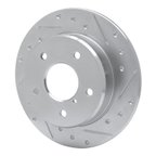 Dynamic Friction 631-80024R Disc Brake Rotor - Rear Right - view 2