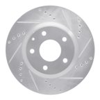 Dynamite Friction 631-80052R Disc Brake Rotor - Front Right - view 1