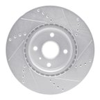 Dynamic Friction 631-80073L Disc Brake Rotor - Front Left - view 5