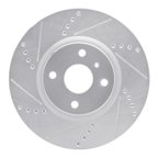 Dynamic Friction 631-80073L Disc Brake Rotor - Front Left - view 1