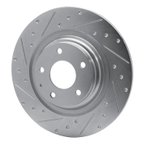 Dynamite Friction 631-80077L Disc Brake Rotor - Rear Left - view 2