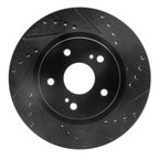 Dynamite Friction 633-01014R Disc Brake Rotor - Front Right - view 1