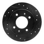 Dynamic Friction 633-03010R Disc Brake Rotor - Rear Right - view 1