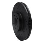 Dynamic Friction 633-03028L Disc Brake Rotor - Front Left - view 2