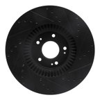 Dynamic Friction 633-03028L Disc Brake Rotor - Front Left - view 5