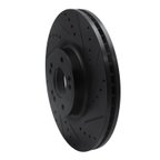 Dynamic Friction 633-03028R Disc Brake Rotor - Front Right - view 2