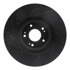 Dynamic Friction 633-03028R Disc Brake Rotor - Front Right - view 5