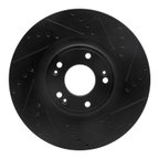 Dynamic Friction 633-03028R Disc Brake Rotor - Front Right - view 1