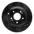Dynamite Friction 633-03033R Disc Brake Rotor - Rear Right - view 1