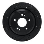 Dynamite Friction 633-03035L Disc Brake Rotor - Rear Left - view 1