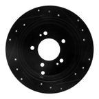 Dynamite Friction 633-03044L Disc Brake Rotor - Rear Left - view 5