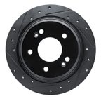 Dynamite Friction 633-03063L Disc Brake Rotor - Rear Left - view 1