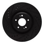 Dynamite Friction 633-03070L Disc Brake Rotor - Front Left - view 1