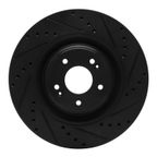 Dynamite Friction 633-03070R Disc Brake Rotor - Front Right - view 1