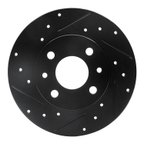 Dynamite Friction 633-07001L Disc Brake Rotor - Rear Left - view 1