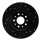 Dynamic Friction 633-07003L Disc Brake Rotor - Rear Left - view 5
