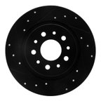 Dynamic Friction 633-07003L Disc Brake Rotor - Rear Left - view 1