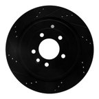Dynamite Friction 633-11010L Disc Brake Rotor - Rear Left - view 1